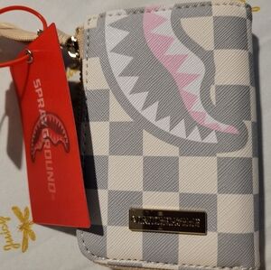 Sprayground Rose All Day La Palais Wallet New with tags in plastic bag